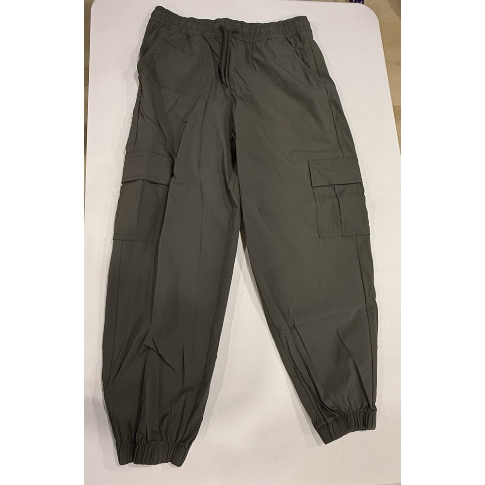 Boys Art Class Nylon Dark Grey Cargo Pants Size 12